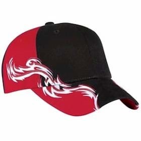 Port Auth. Racing Cap with Flames